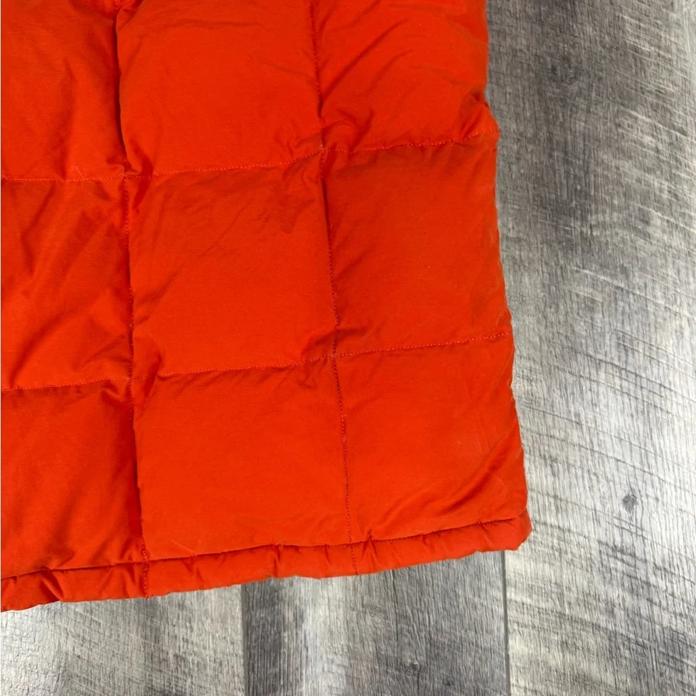 Lands End Kids Orange Puffer‎ Vest